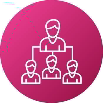 Leadership Icon Style vector