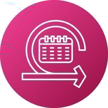 Daily Scrum Icon Style vector