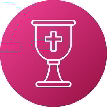 Communion Icon Style vector
