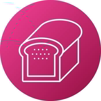 Bread Icon Style vector