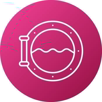 Porthole Icon Style vector