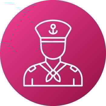 Sailor Icon Style vector