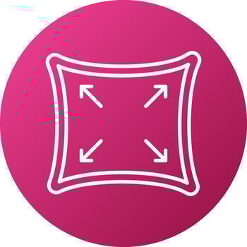 Fabric Elasticity Icon Style vector