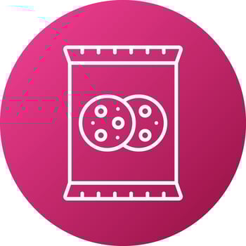 Snacks Icon Style vector