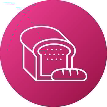 Bread Icon Style vector