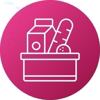 Grocery Icon Style vector
