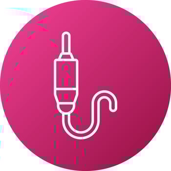 Mini Jack Icon Style vector