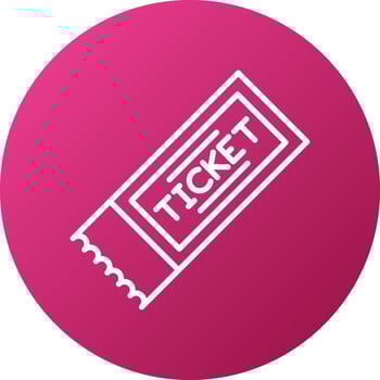 Get Ticket Icon Style vector