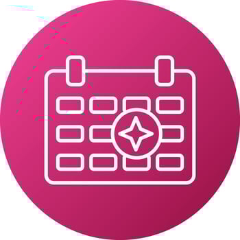 Events Icon Style vector