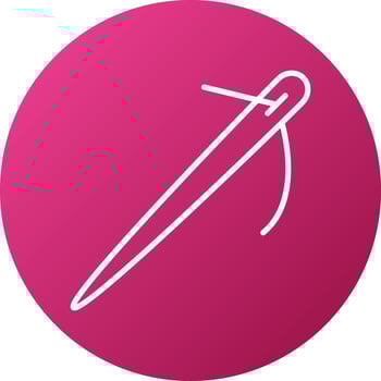Needle Icon Style vector