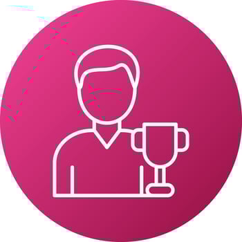 Champion Icon Style vector