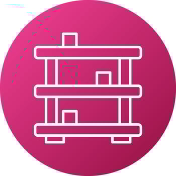 Rack Icon Style vector