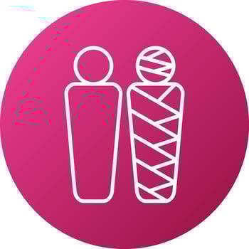 Mummy Icon Style vector