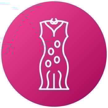 Dress Icon Style vector