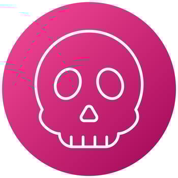 Skull Icon Style vector