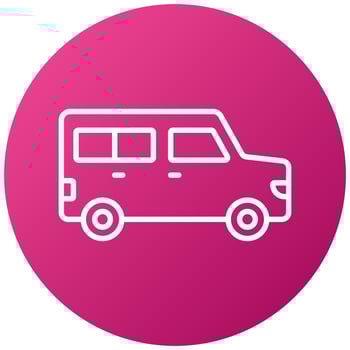 Van Icon Style vector
