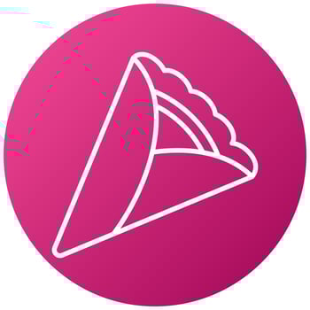 Crepe Icon Style vector