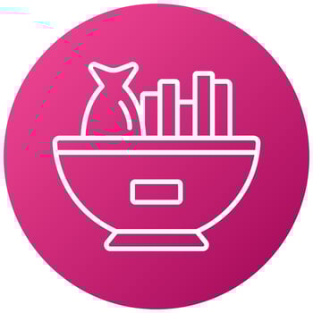 Fish and Chips Icon Style vector