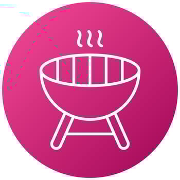 Grill Icon Style vector