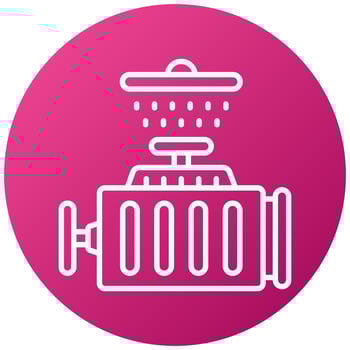 Engine Wash Icon Style vector