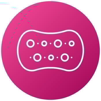 Sponge Icon Style vector