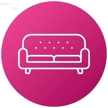 Sofa Icon Style vector