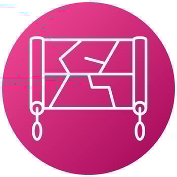 Paper Map Icon Style vector