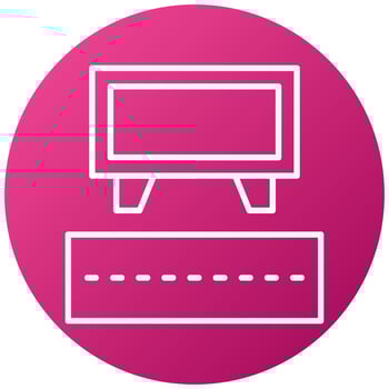 Road Sign Billboard Icon Style vector