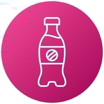 Cola Bottle Icon Style vector