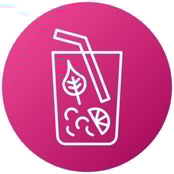 Mojito Icon Style vector