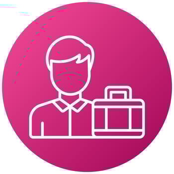 Passenger Icon Style vector