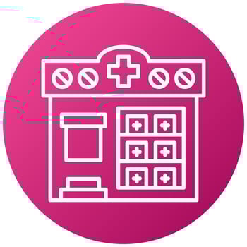 Pharmacy Icon Style vector