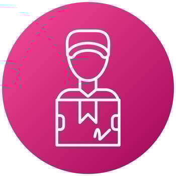 Courier Icon Style vector