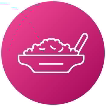 Rice Icon Style vector