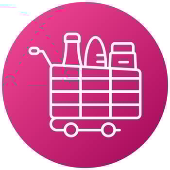 Grocery Icon Style vector