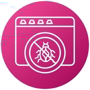 Debug Icon Style vector