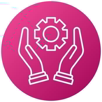 Teamwork Icon Style vector