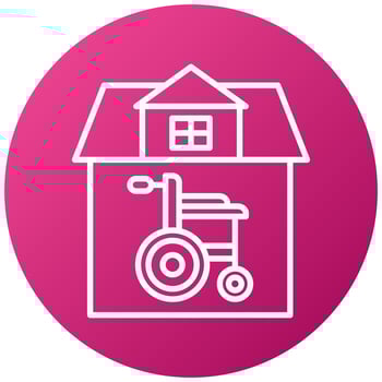 Hospice Icon Style vector