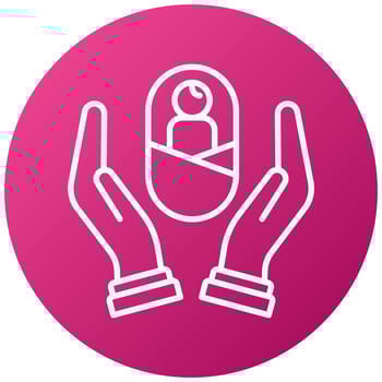 Adoption Icon Style vector