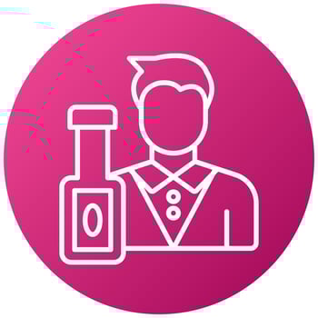 Bartender Icon Style vector