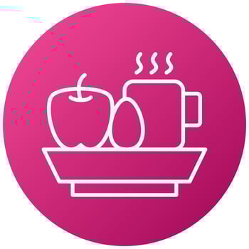 Breakfast Icon Style vector