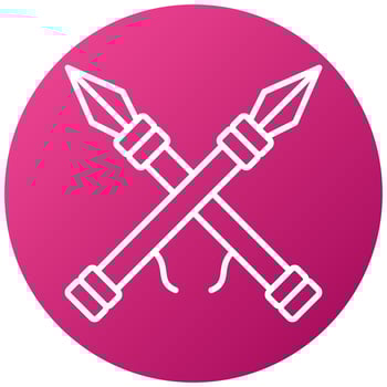 Lance Icon Style vector