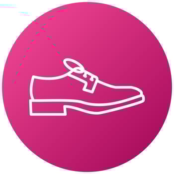Shoes Icon Style vector