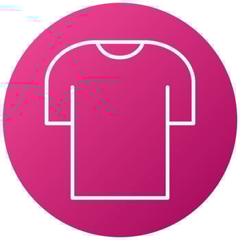 T Shirt Icon Style vector