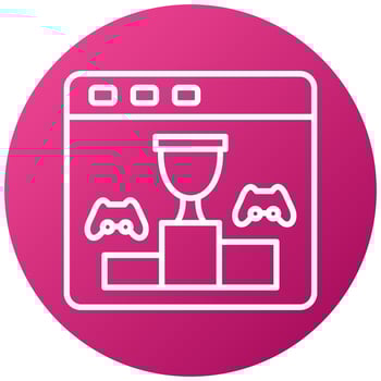Game Tournament Icon Style vector
