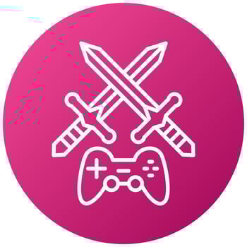 Adventure Game Icon Style vector
