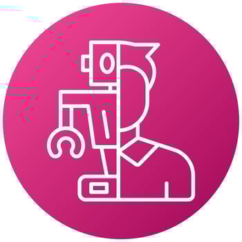 Computer Science Icon Style vector