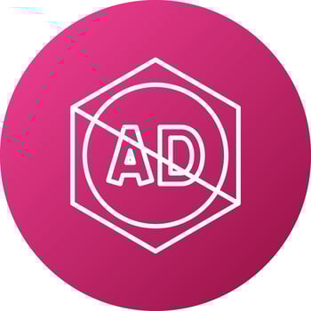 Ad Extension Icon Style vector