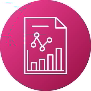 Competitive Analysis Icon Style vector