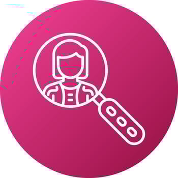 Get Discovered Icon Style vector